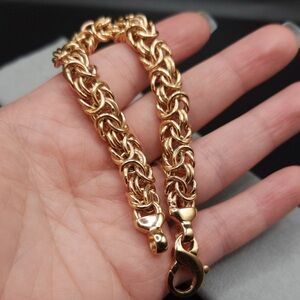 Bronze Milor Italy Byzantine
Chunky Bracelet QVC